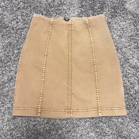 Free People Dresses & Skirts - Free People Tan Pencil Skirt